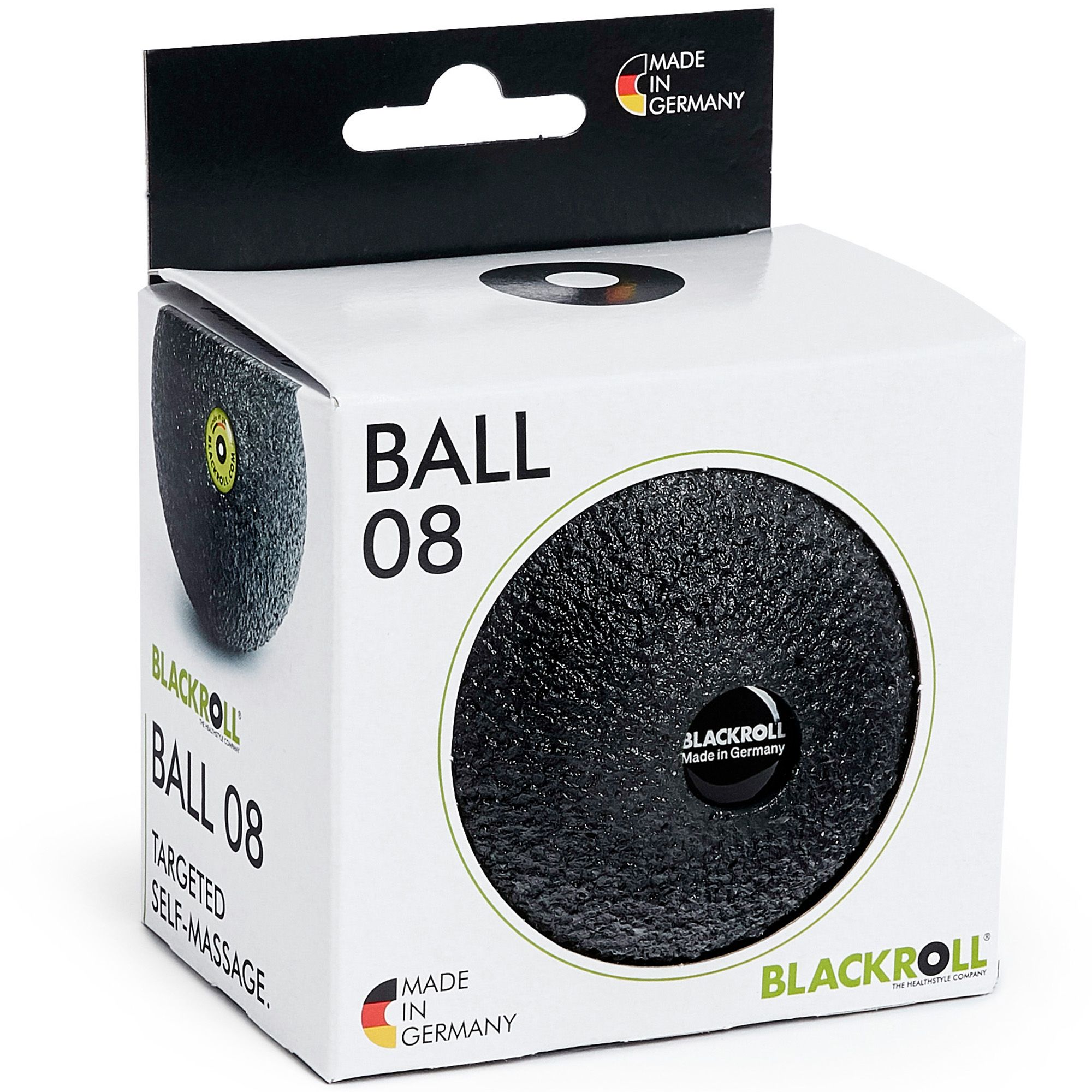 Blackroll Ball - schwarz- 8cm