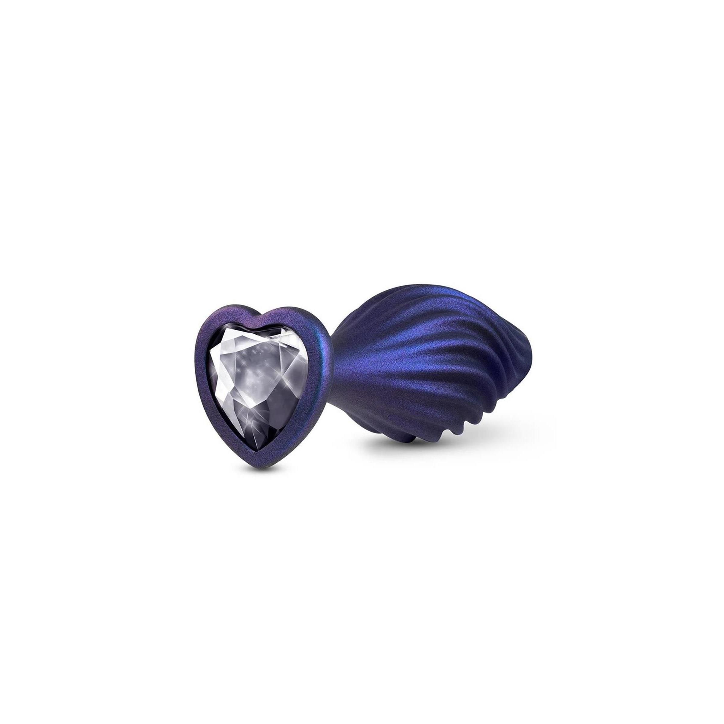 Blush - ANAL ADVENTURES MATRIX SWIRLING BLING Plug SAPPHIRE