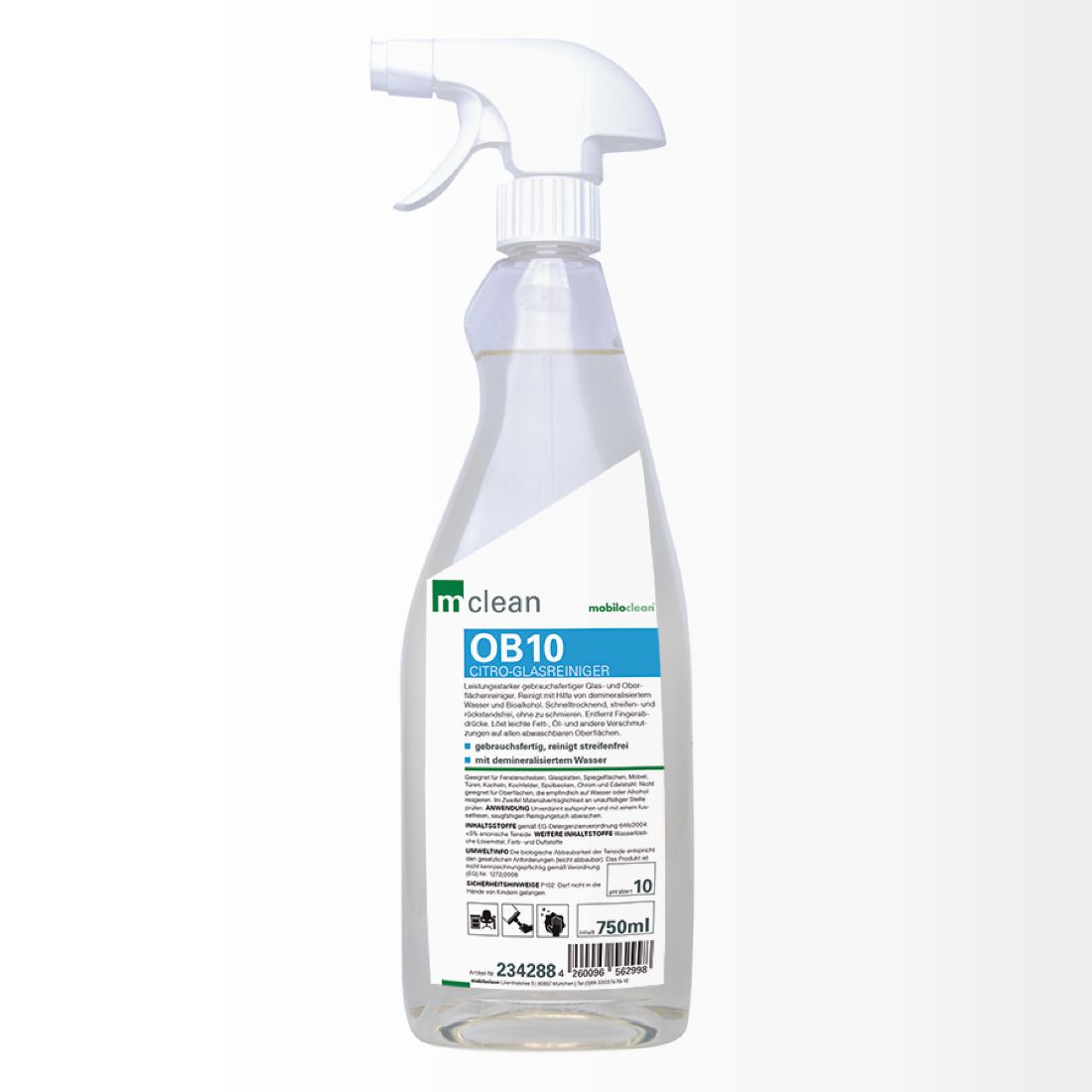 Mobiloclean mclean OB10 Citro-Glasreiniger
