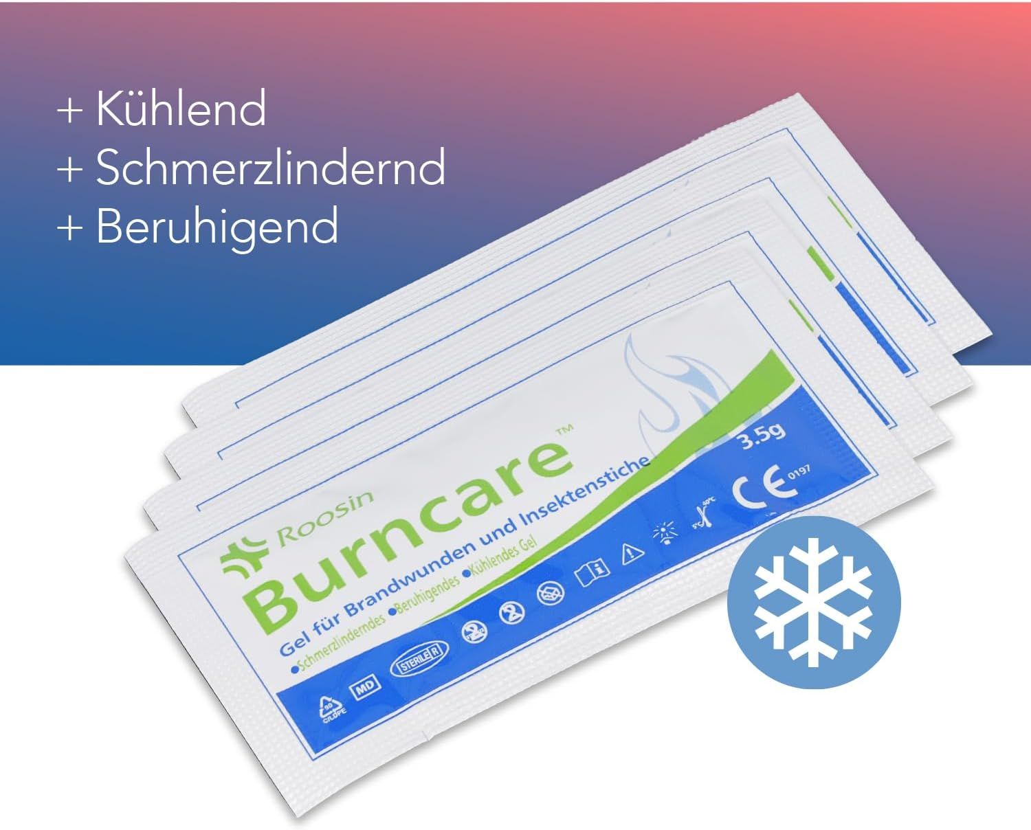 First Aid Only Gel für Brandwunden und Insektenstiche