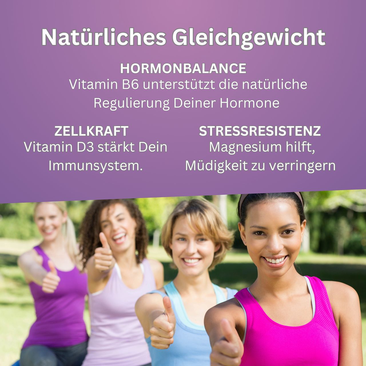 vitelly PureModeSups® Frauenmantel Komplex Zyklus Kapseln