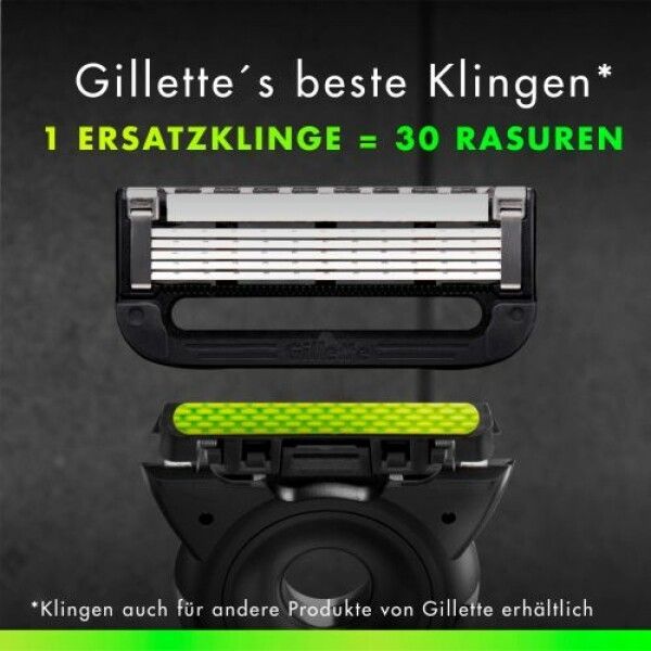 Gillette Labs Rasierklingen für Männer, 16 Ersatzklingen, Kompatibel mit allen GilletteLabs Rasier