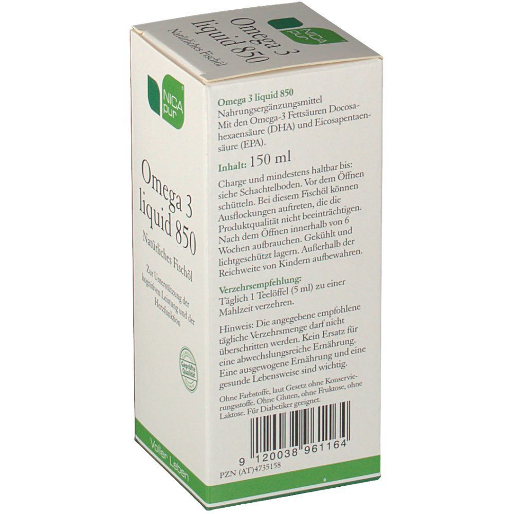 NICApur® Omega 3 liquid 850