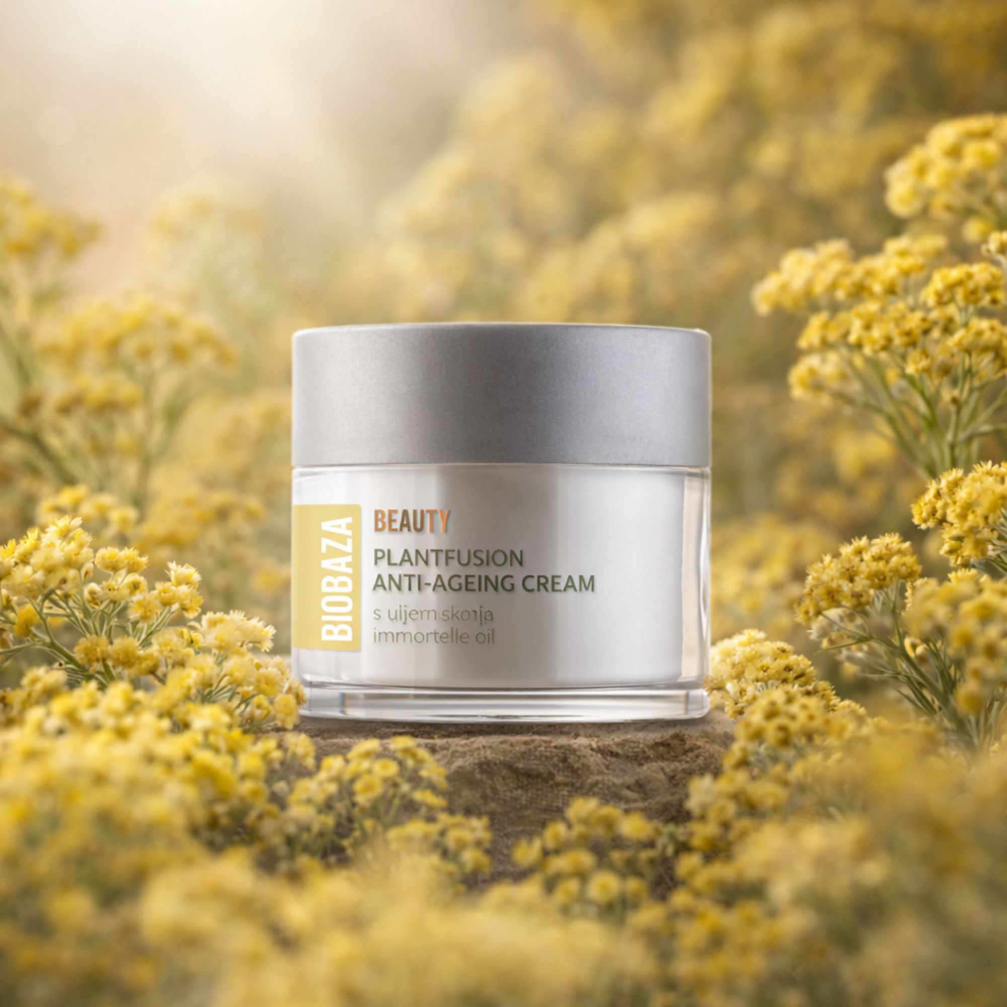 BIOBAZA Beauty Plantfusion Anti-Aging Creme für trockene Haut