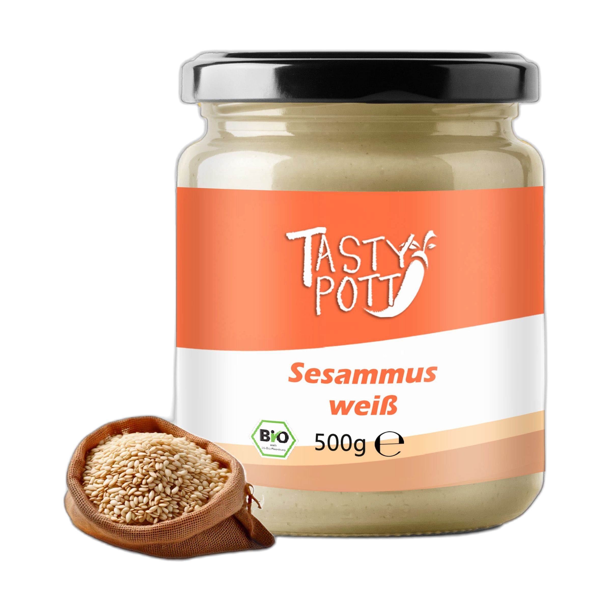 Tasty-Pott Tasty Pott bio Sesammus weiß 1 St