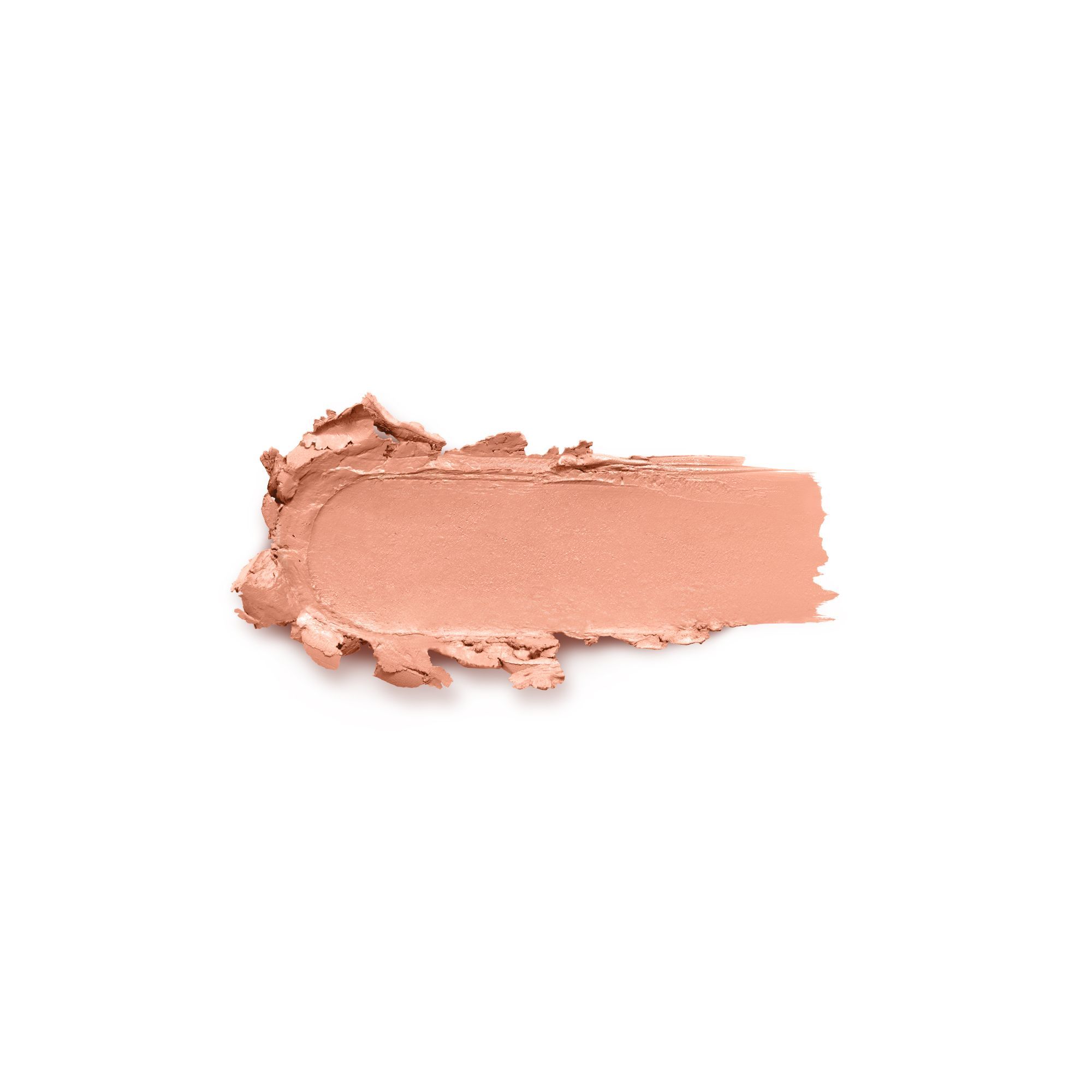 Abstrich eines Lippenprodukts in Nude-Farbe.