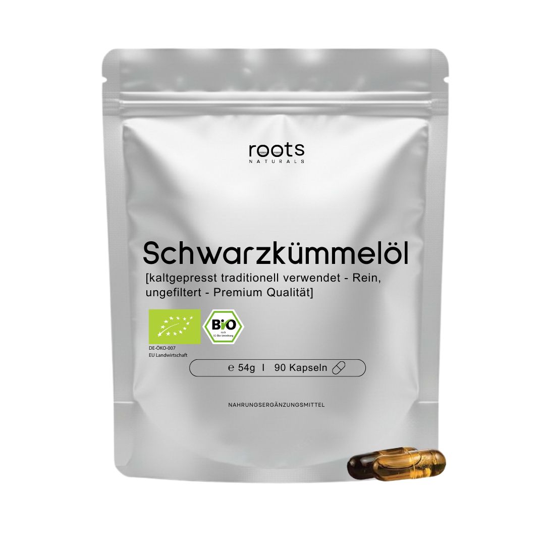 roots Naturals® Schwarzkümmelöl Kapseln