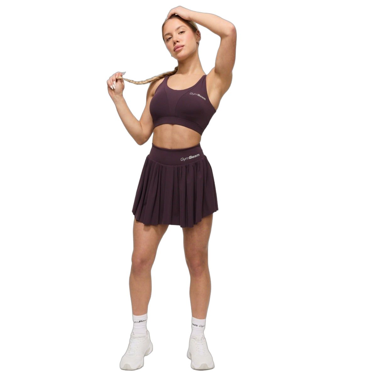 GymBeam Sport-BH Damen mit gekreuzten Trägern BEAT Berrywood