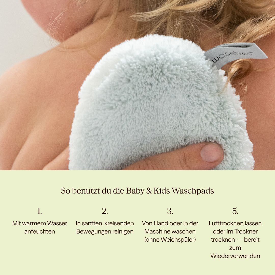 Wiederverwendbare Baby- & Kinderwaschpads