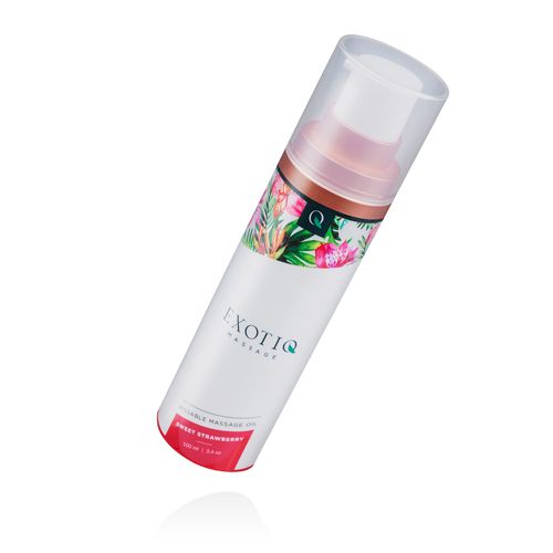 Exotiq Kissable Massage Oil *Sweet Strawberry*