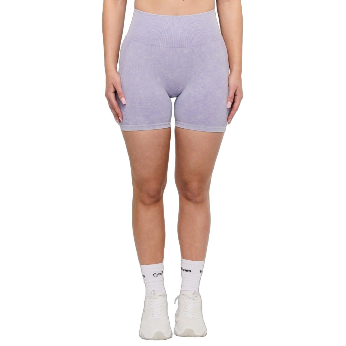GymBeam Shorts Damen nahtlos Slim mit hoher Taille LIFT Violett