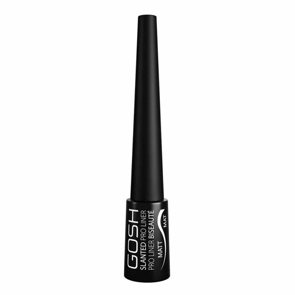 slanted pro liner eyeliner #002-matte black