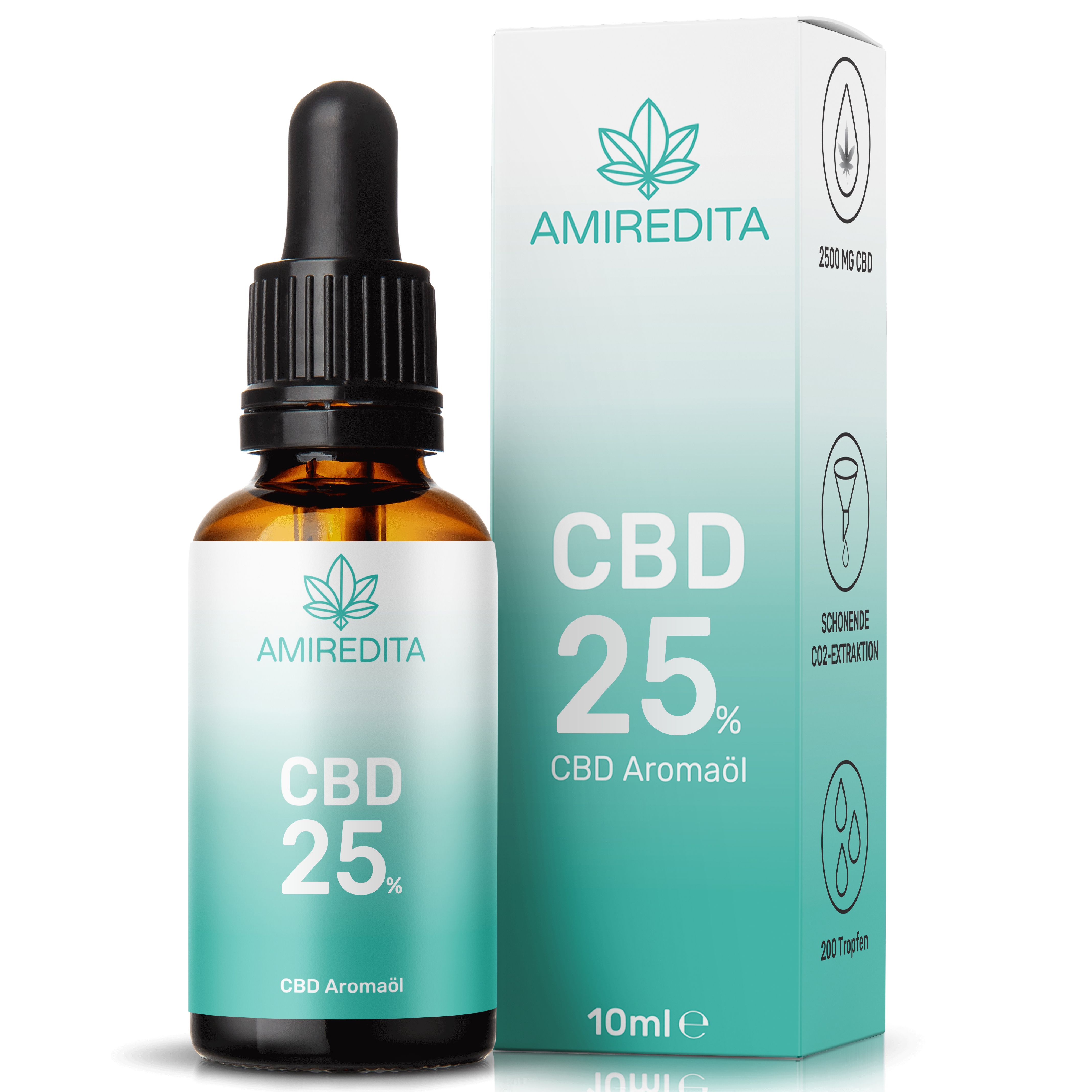 Amiredita CBD Öl 25% Breitspektrum