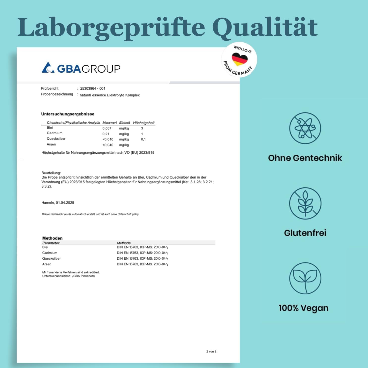 Bloom Naturals Elektrolyte Komplex Kapseln