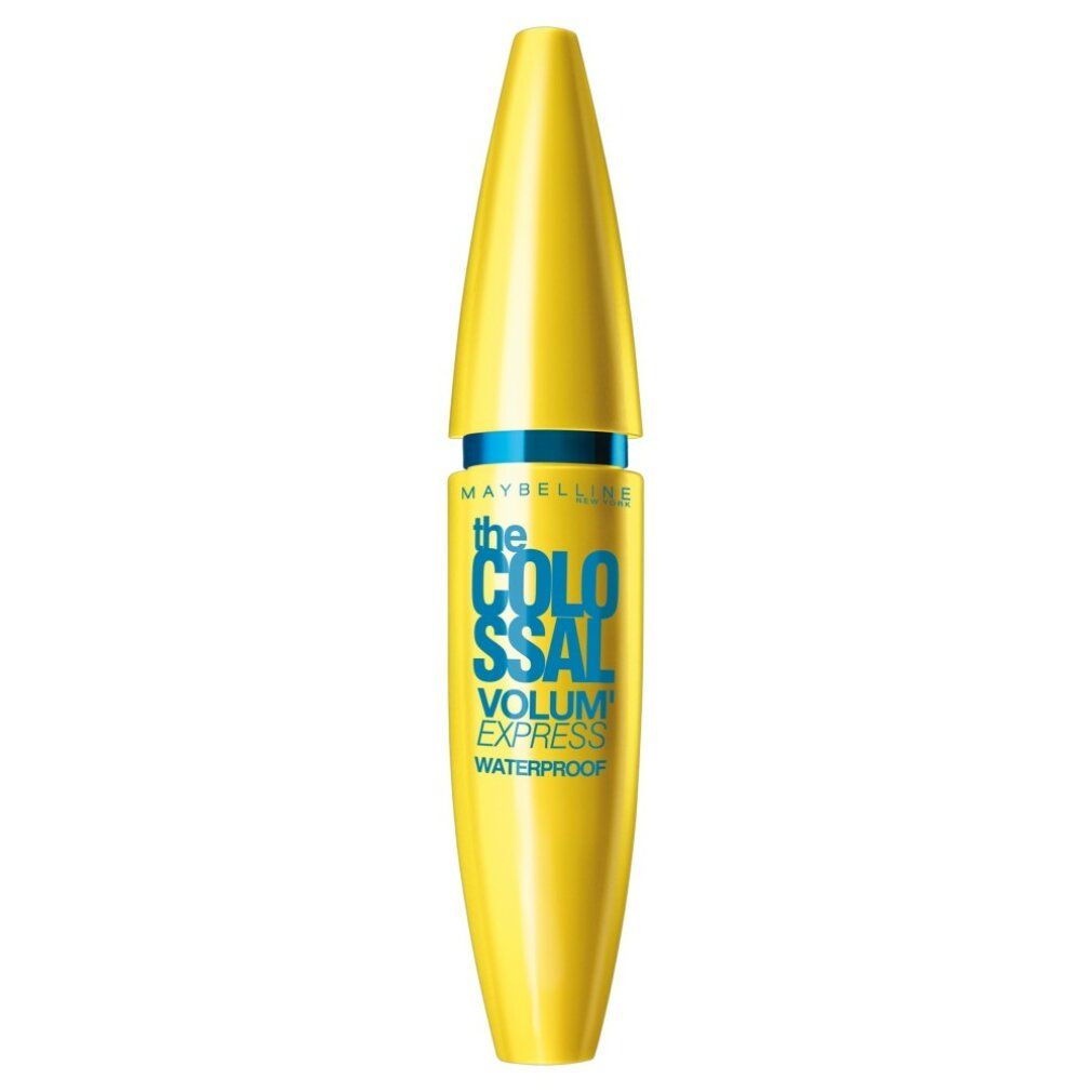Maybelline The Colossal Volume Express wasserfeste Mascara in Gelb.
