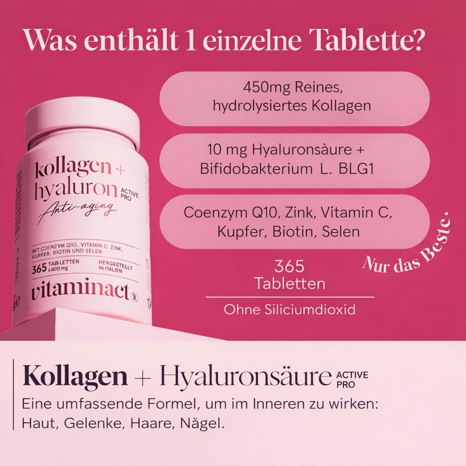 Vitaminact Kollagen Kapseln