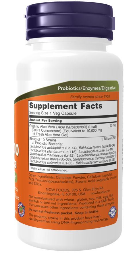 Now Foods Aloe 10.000 & Probiotika