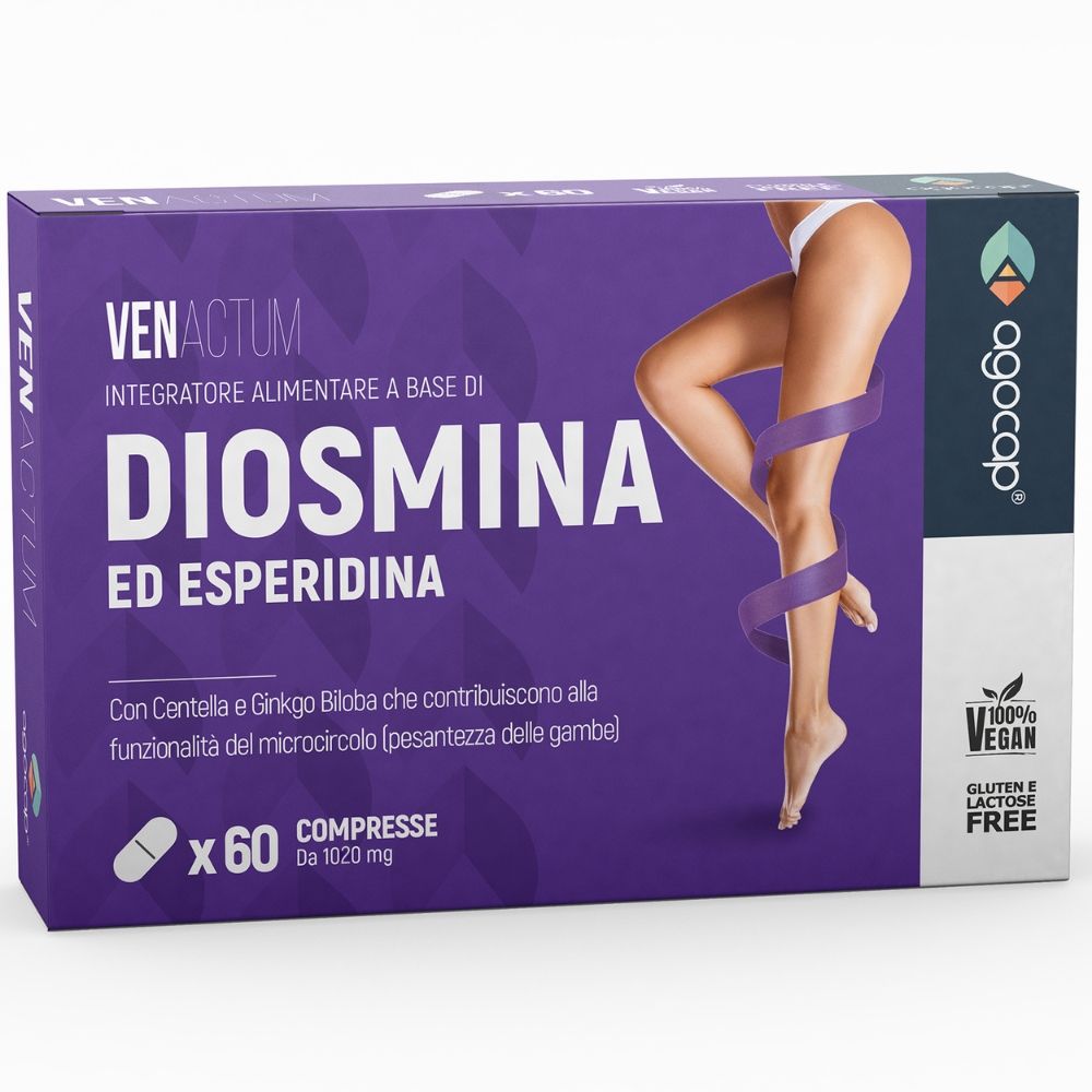 Venactum integratore gambe microcircolo - Diosmina, Esperidina a supporto delle gambe pesanti