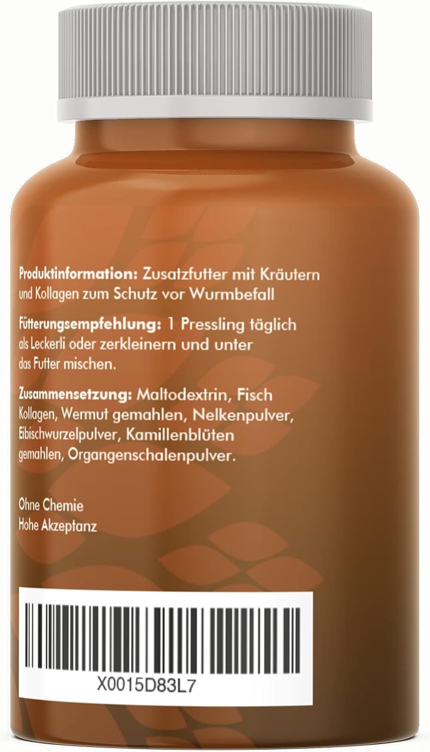 Adema Natural® | Wurmixol Presslinge | Wurmmittel