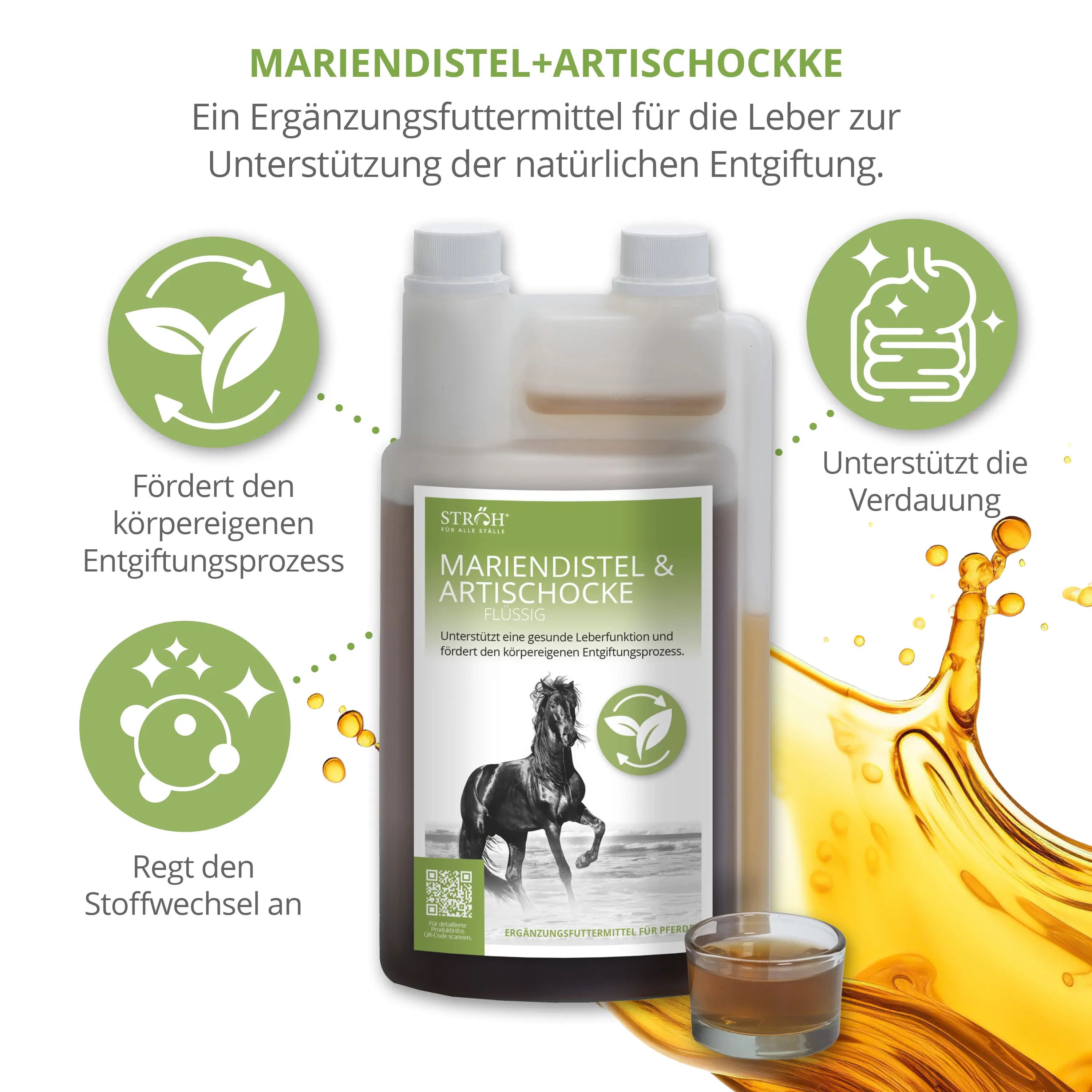 STRÖH - Mariendistel & Artischocke flüssig