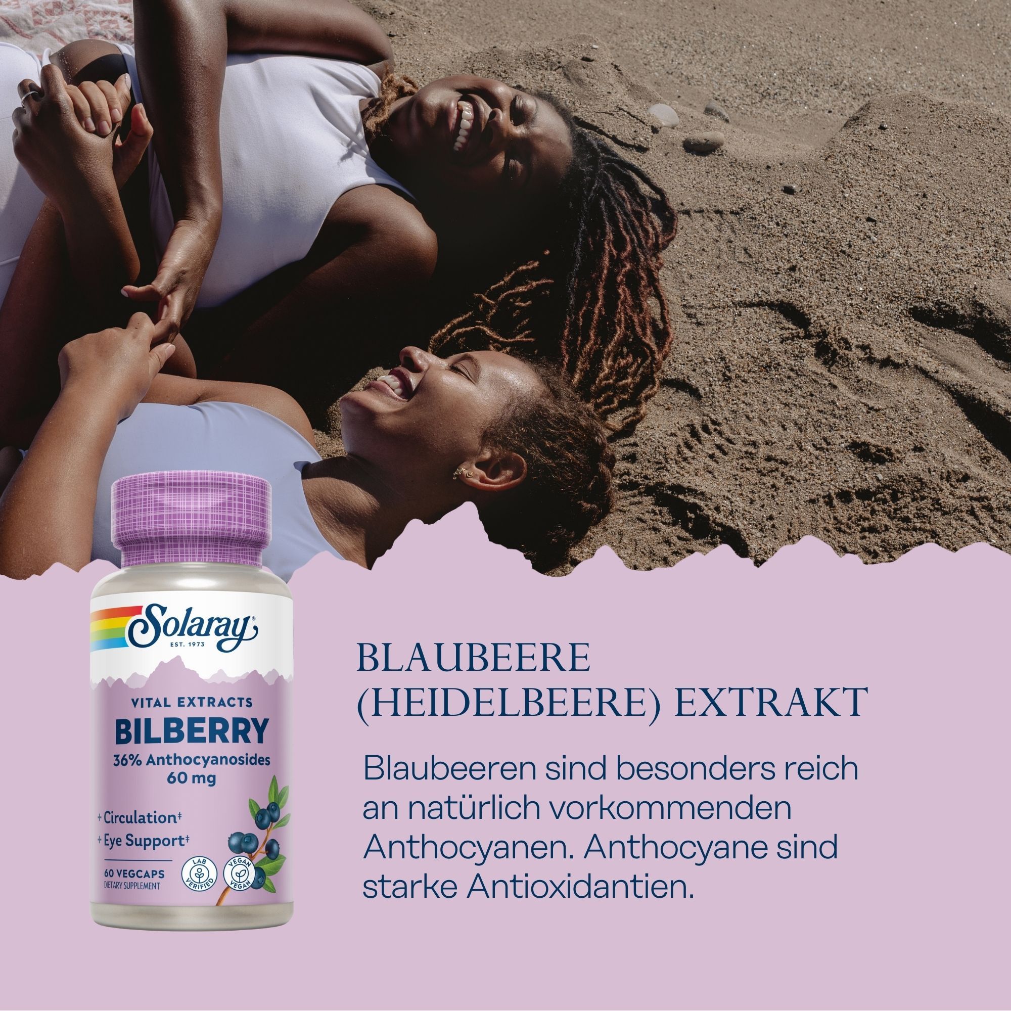 Solaray Blaubeere (Heidelbeere) Extrakt