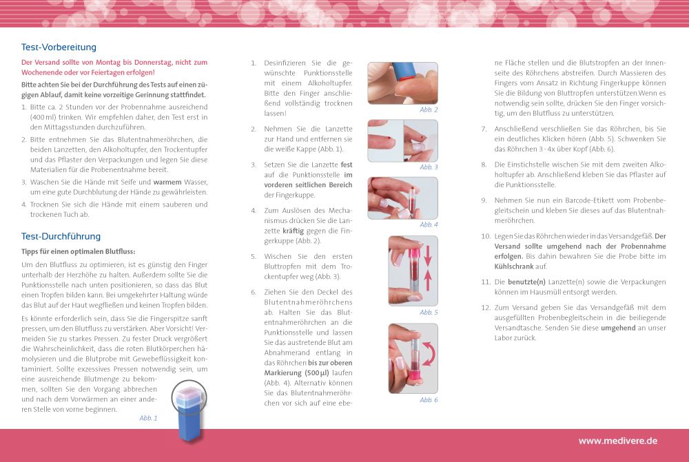 medivere diagnostics Coenzym Q10 Bluttest