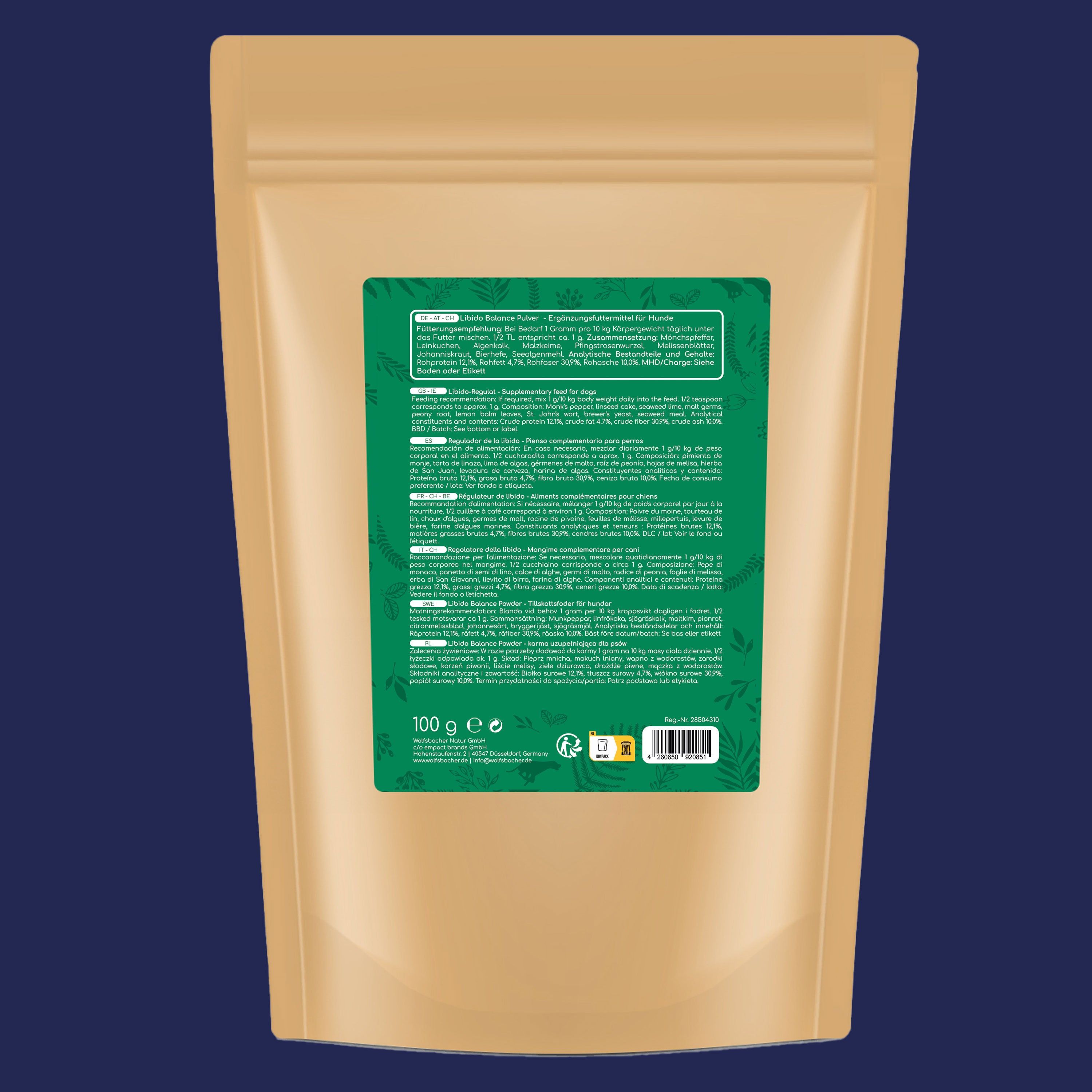 Wolfsbacher Natur Libido Balance Pulver