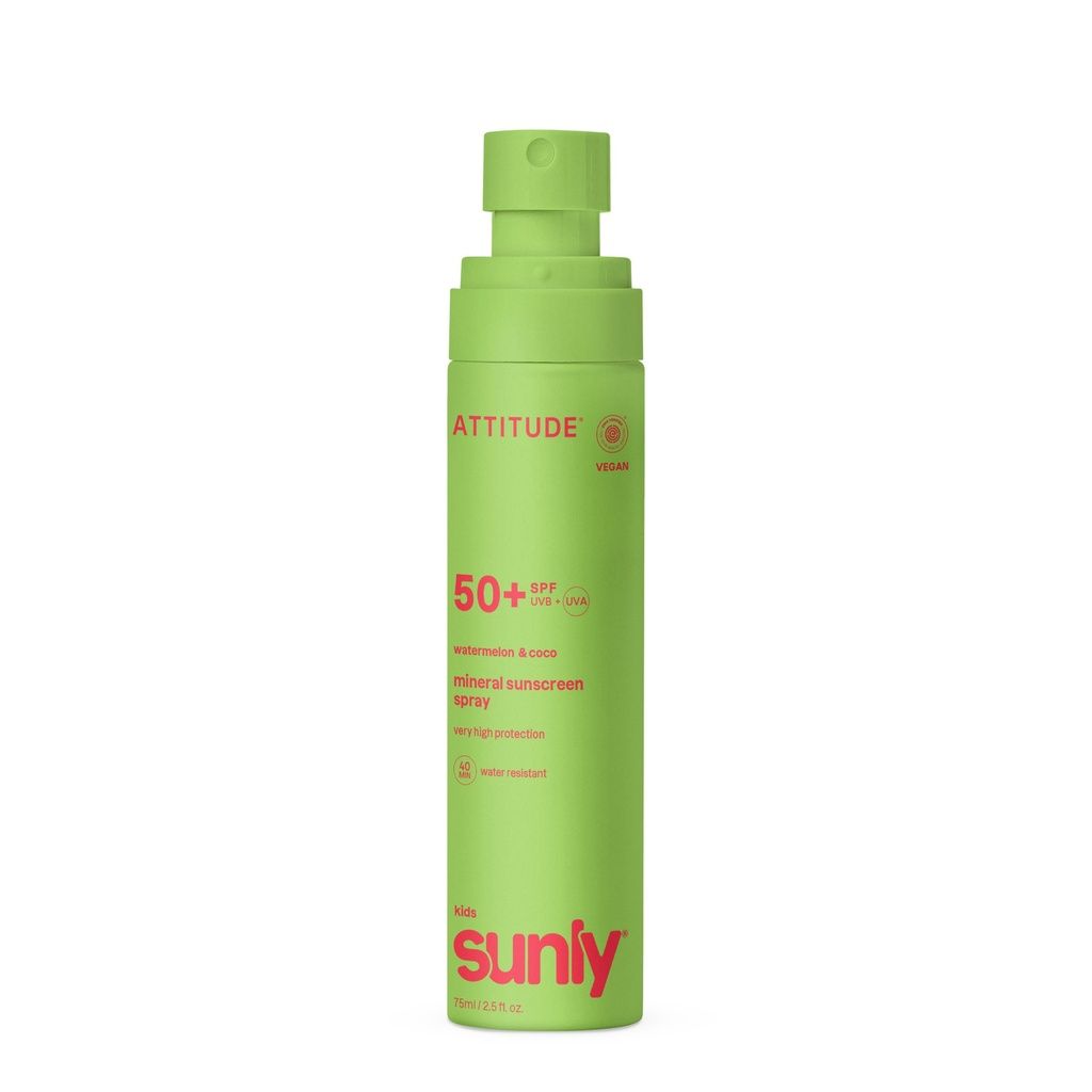 Mineral sunscreen Spray Face & Body  - Kids - SPF 50 - Watermelon & Coco