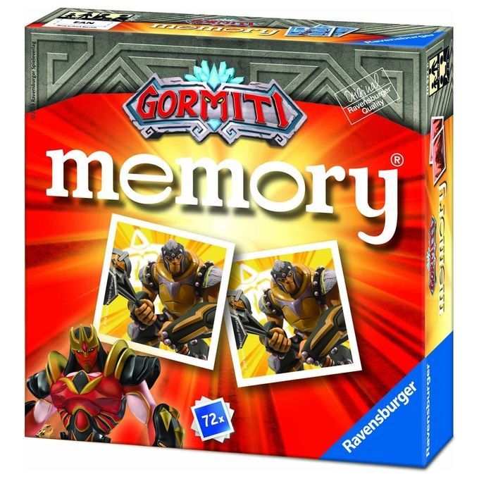 Ravensburger Memory Gormiti Gioco da tavolo Educativo
