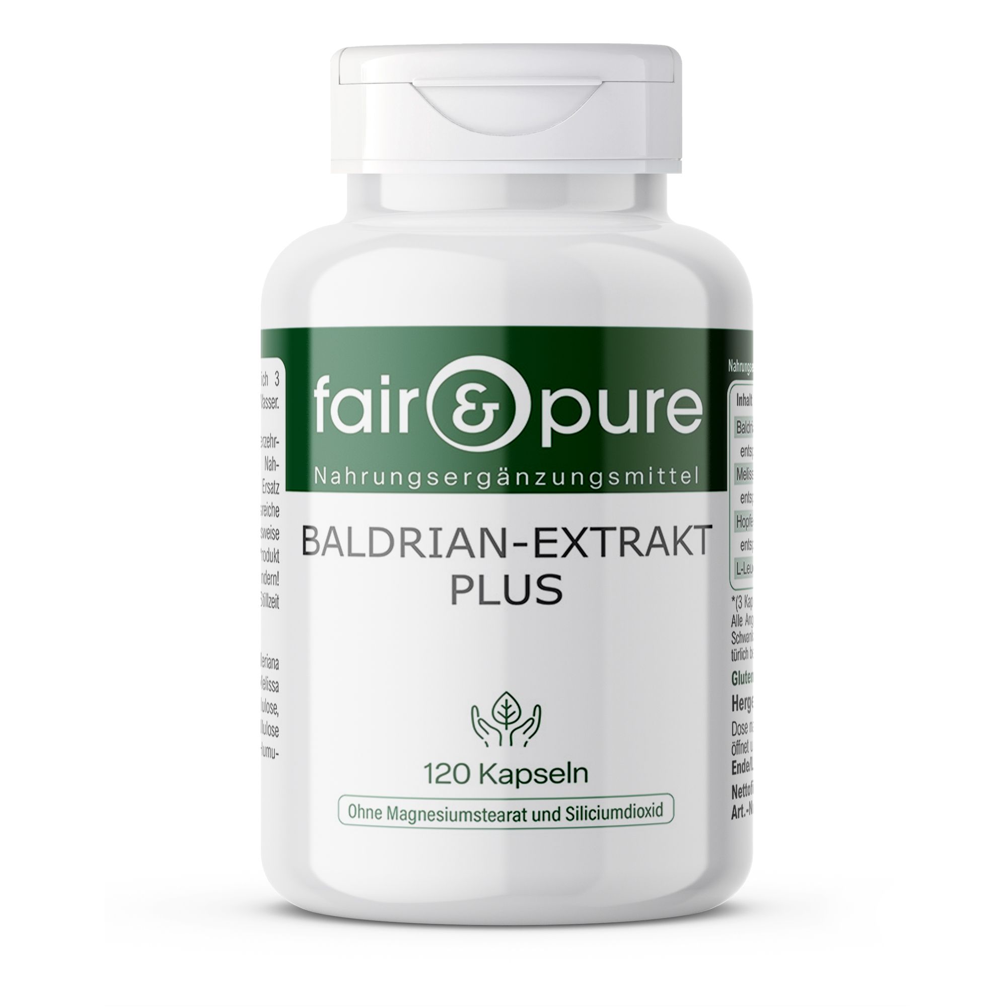 fair - pure | Baldrian Extrakt Plus schluckfreundlich 120 St