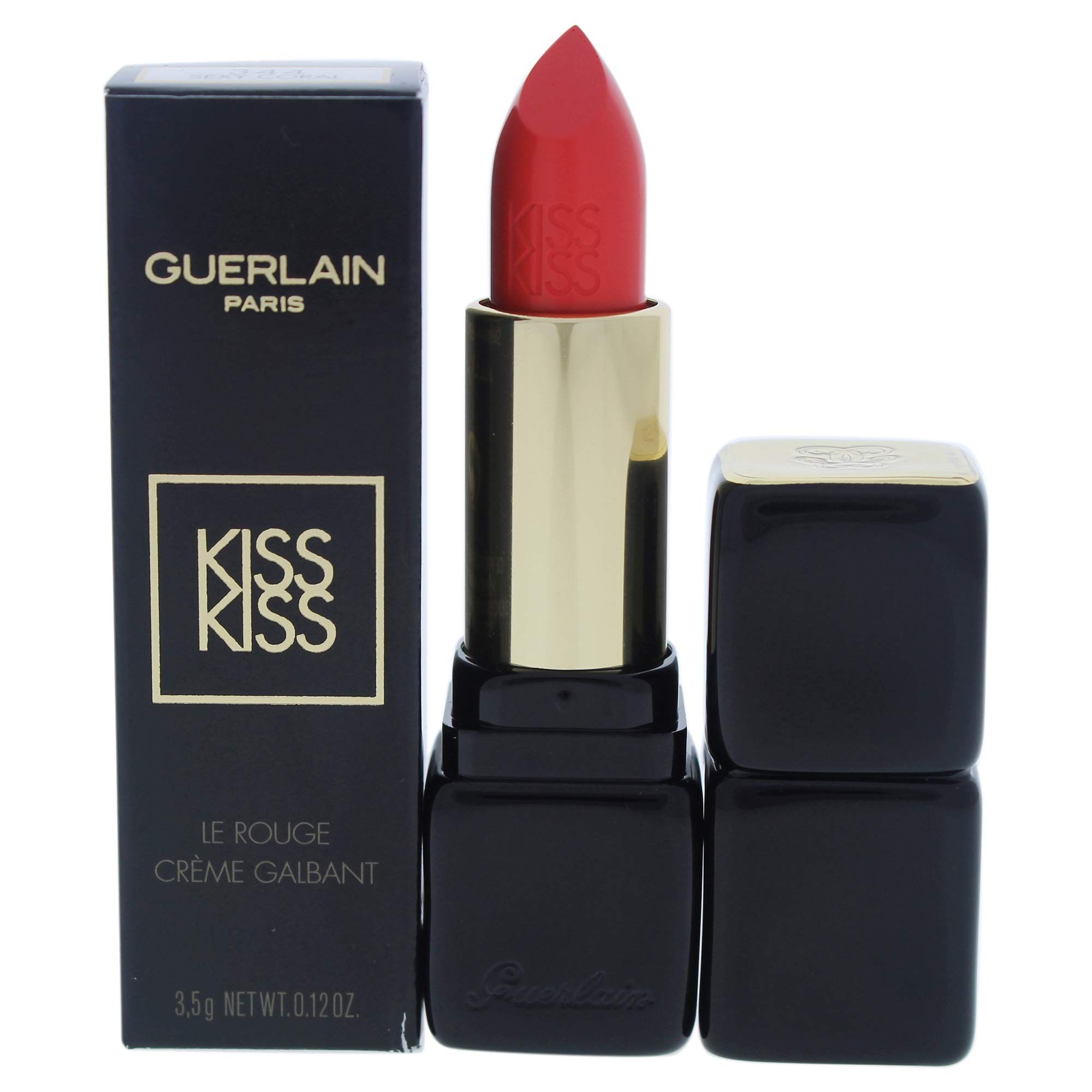 Guerlain KissKiss Rouge Crème Galbant 344 - Luxuriöser Lippenstift