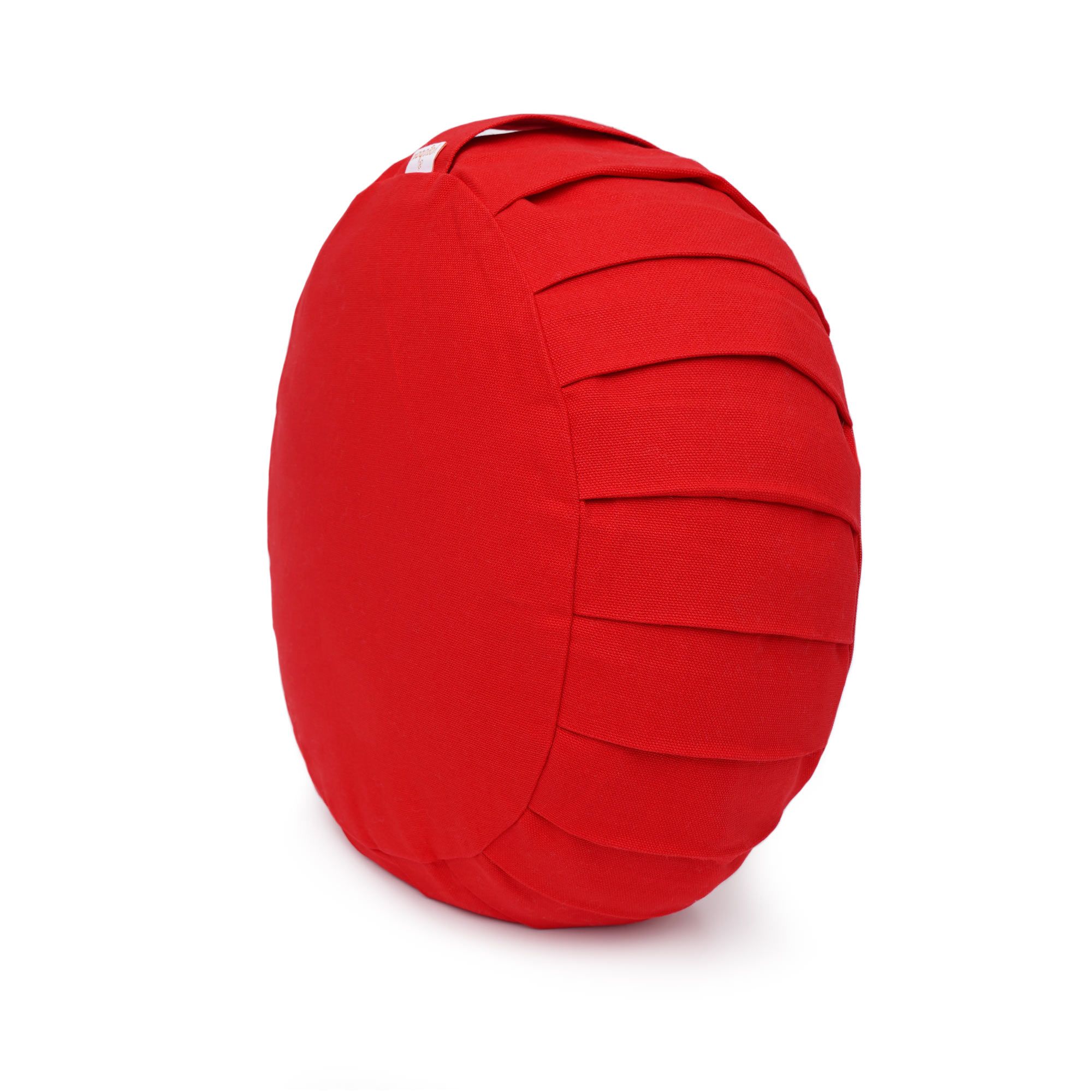 yogabox Meditationskissen / Yogakissen Zafu BASIC mit ZIP - rot - 31 x 31 x 15,0 cm