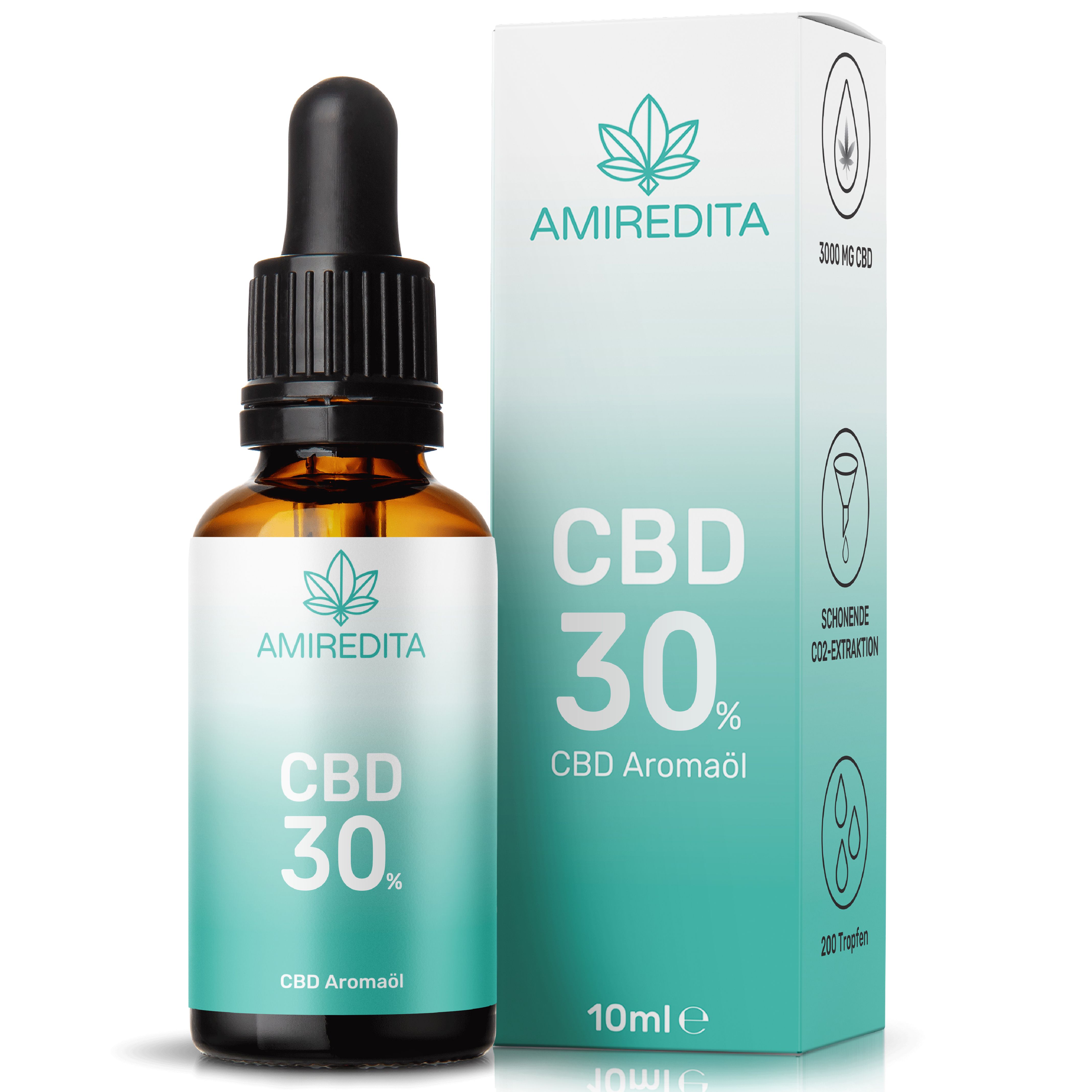Amiredita CBD Öl 30% Breitspektrum