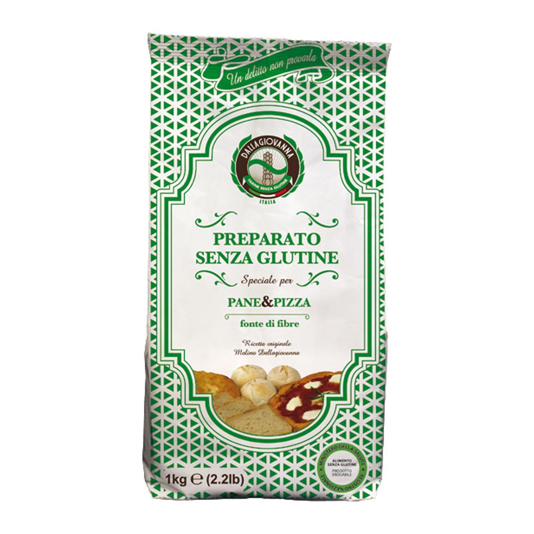 Preparato per Pane e Pizza Senza Glutine - Molino Dallagiovannna