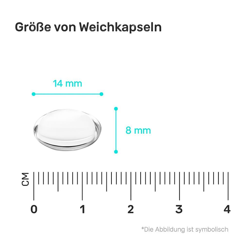 FutuNatura Krillöl 1200 mg Weichkapseln, 90 Stück. Mann mit Kamera.