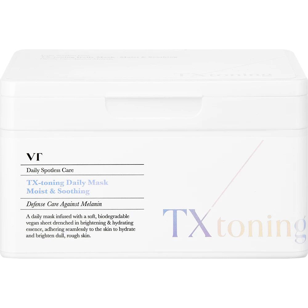 VT Cosmetics TX-Toning Tagesmaske Aufhellende Gesichtsmaske 30 St