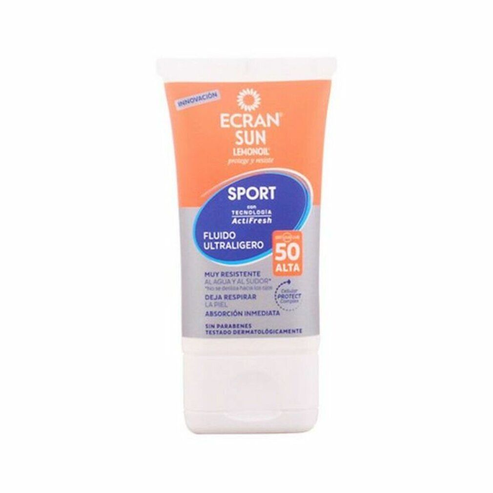 ECRAN SUNNIQUE - Fluido Ultraligero Sport FPS 50 - Ultraleichtes Sonnenschutz Fluid