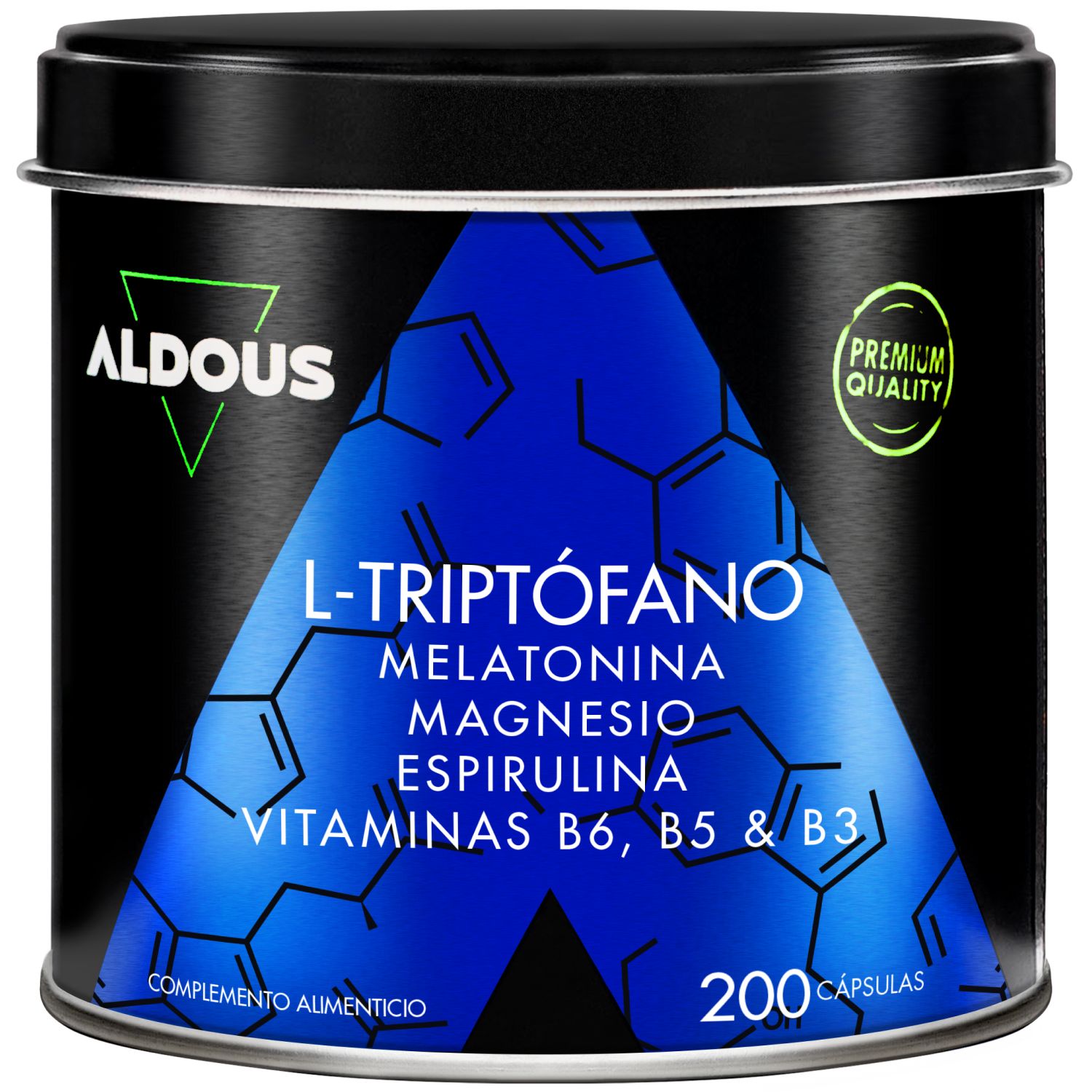 Aldous – Tryptophan mit Melatonin Ruhe, Wohlbefinden 200 St Hartkapseln