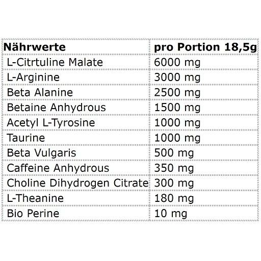 Murdered Out Insidious Preworkout