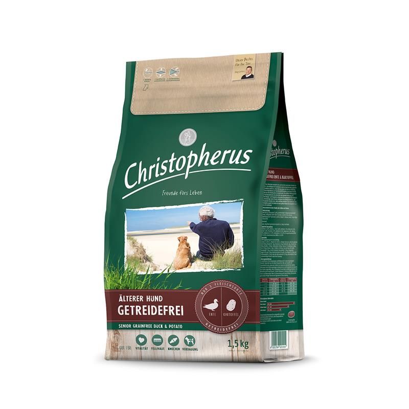 Christopherus Getreidefrei Senior Ente & Kartoffel