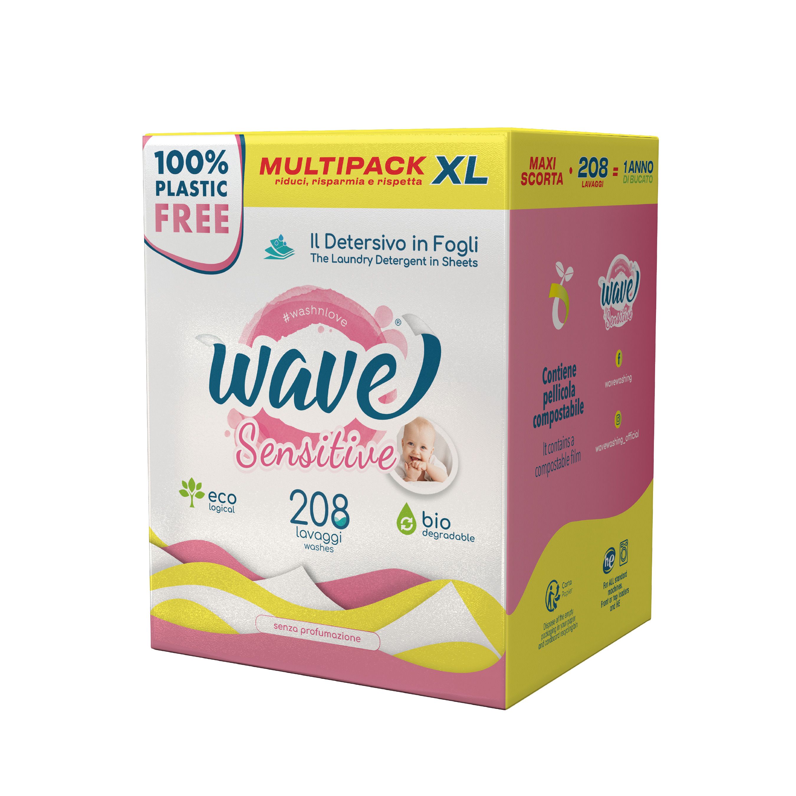 Wave Sensitive - 208 Lavaggi