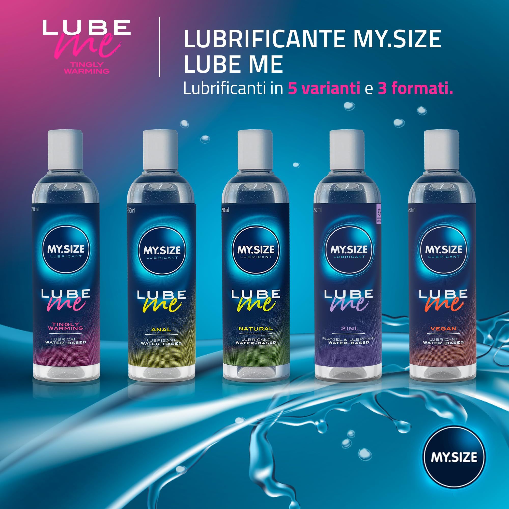 MY.SIZE PRO lube me tingly warming