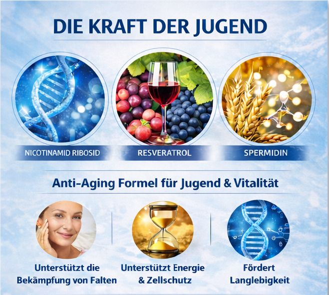 NAD+ | Better Aging Complex | Nicotinamid Ribosid + Trans-Resveratol + Spermidin | Canitat M