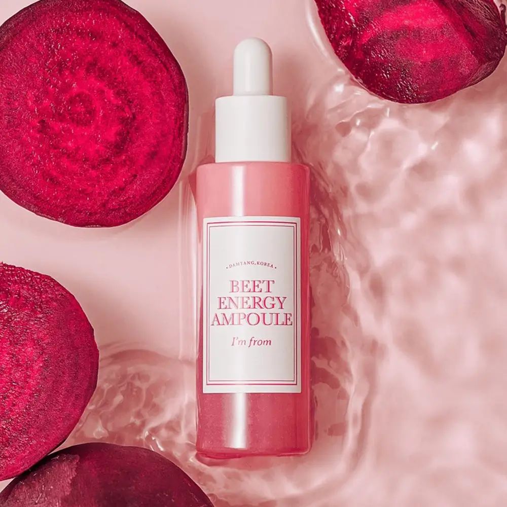 I'M FROM Beet Energy Serum – Energie-Boost Gesichtsserum mit Rote-Bete-Extrakt für Glow