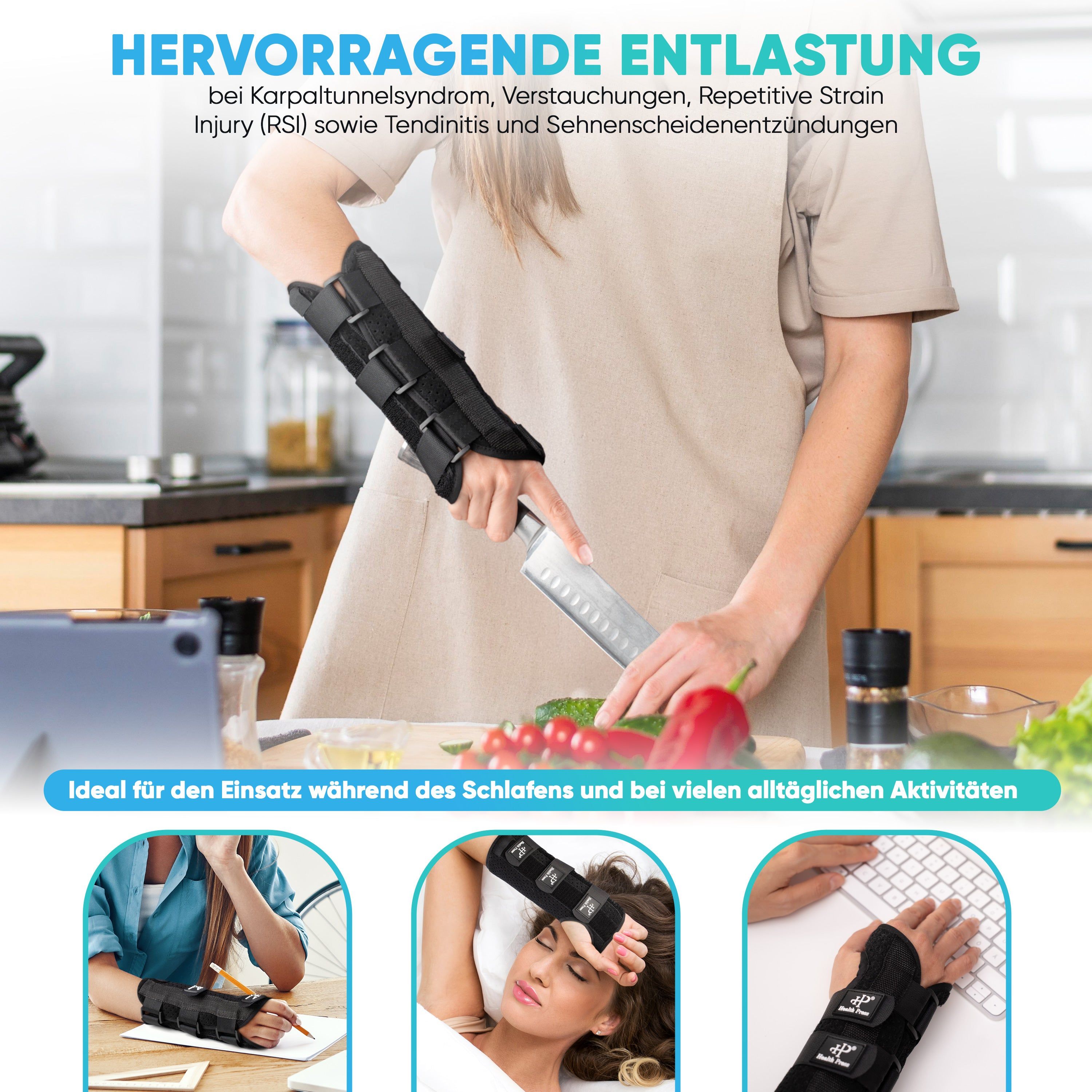 Health Press Karpaltunnelbandage