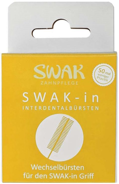 SWAK-in Interdentalbürsten 6,6 mm (gelb)