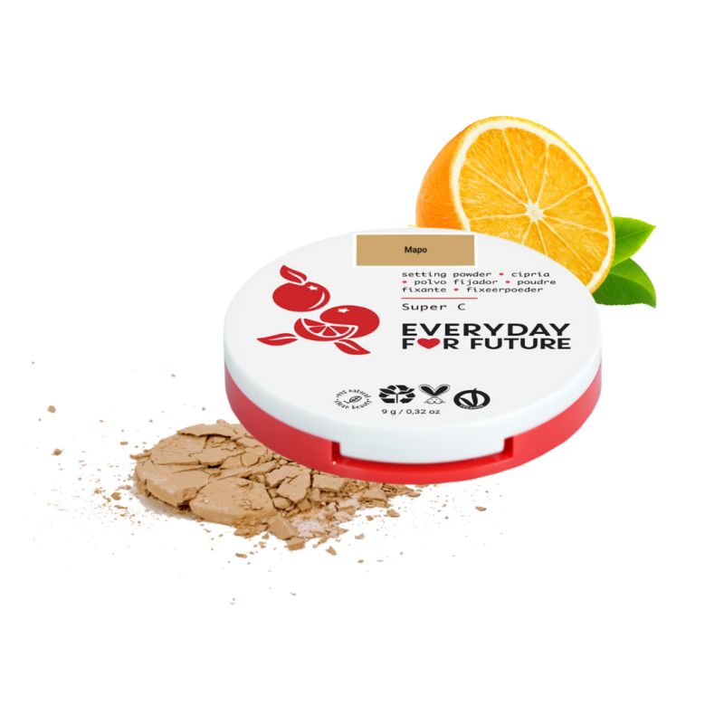 Everyday For Future - Cipria con Estratto di Arancia e Zeolite - Mapo