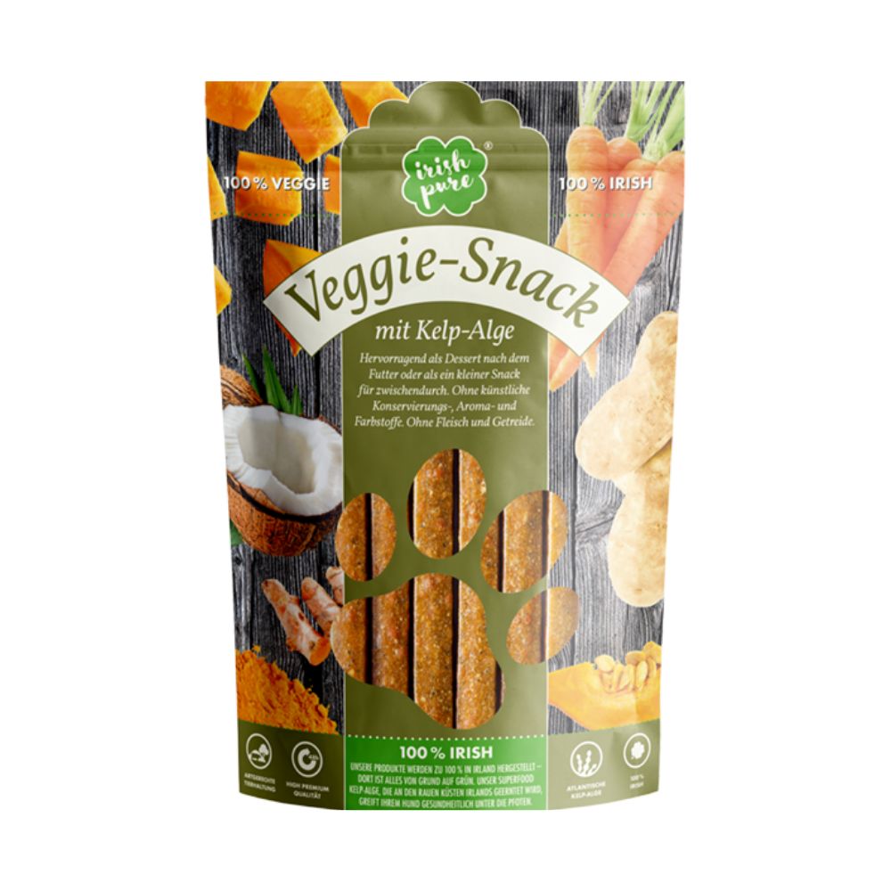 Irish Pure Veggie-Snack – Vegetarisches Leckerli mit Kelp-Alge 900 g