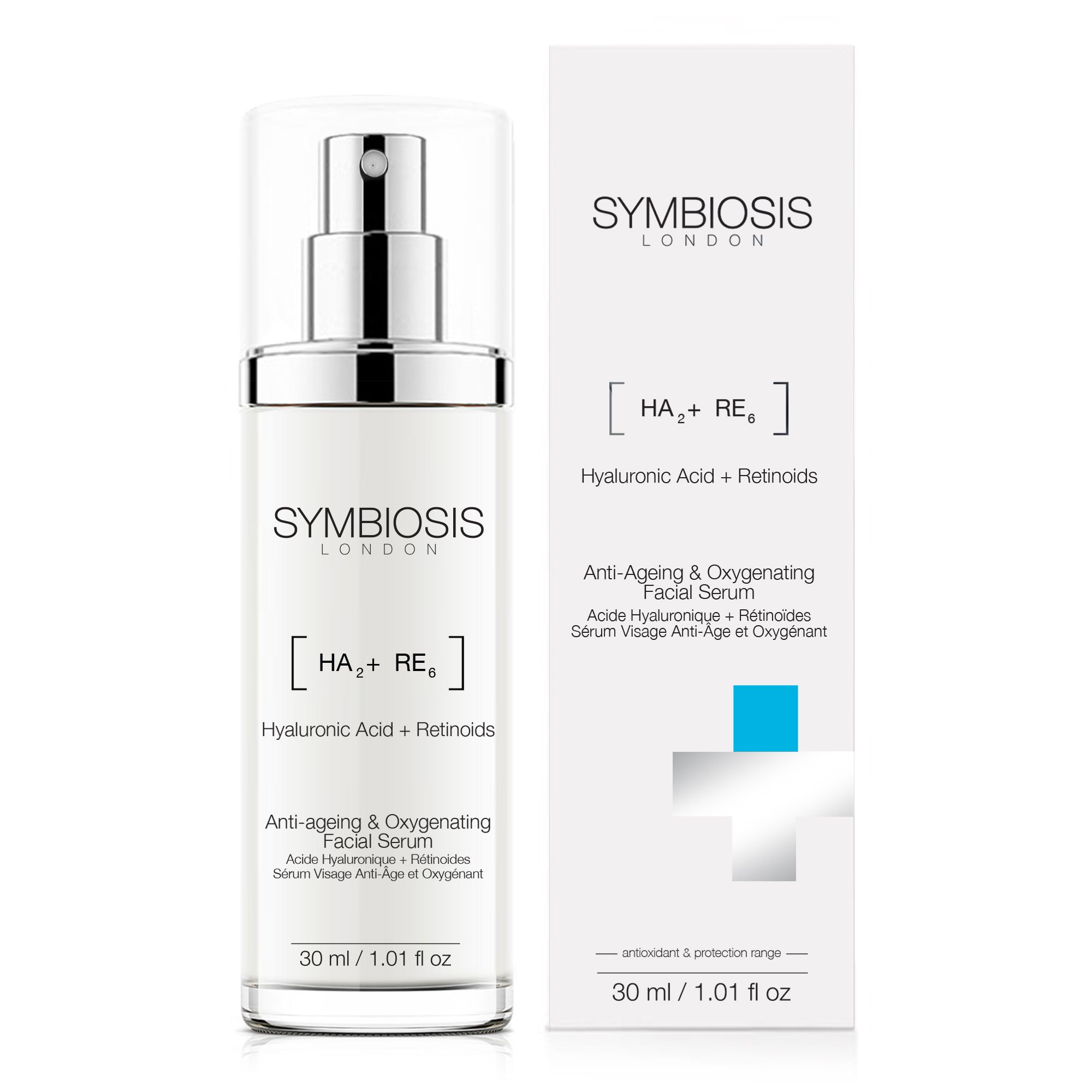 Symbiosis [Hyaluronic Acid + Retinoids] - Anti-ageing & Oxygenating Facial Serum