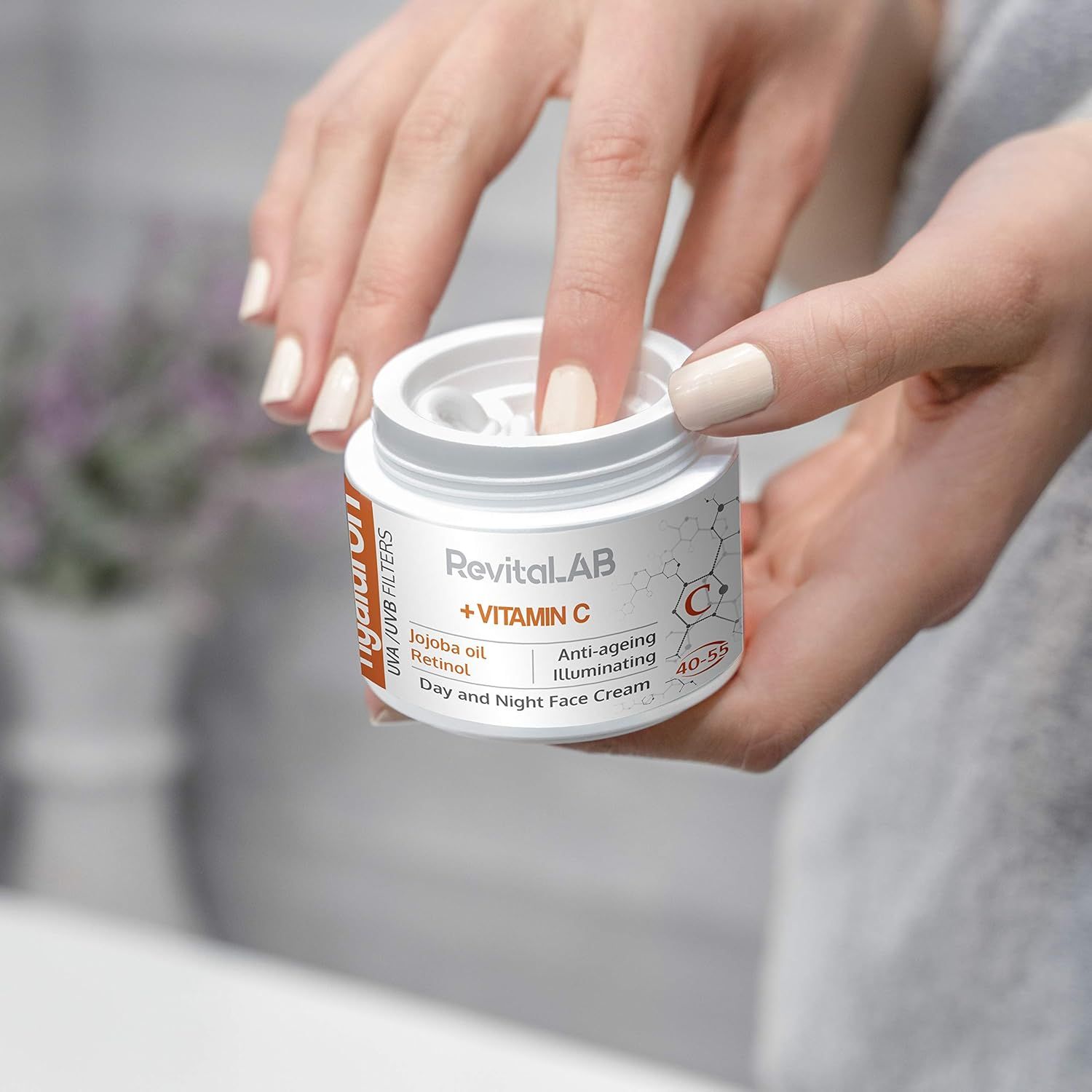 RevitaLAB Hyaluron Vitamin C Anti Age Tages- und Nachtcreme
